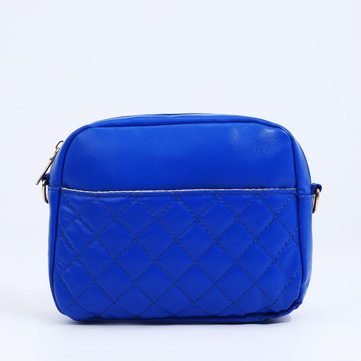 Сумка кросс-боди на молнии, цвет синий - Simaland фото 2