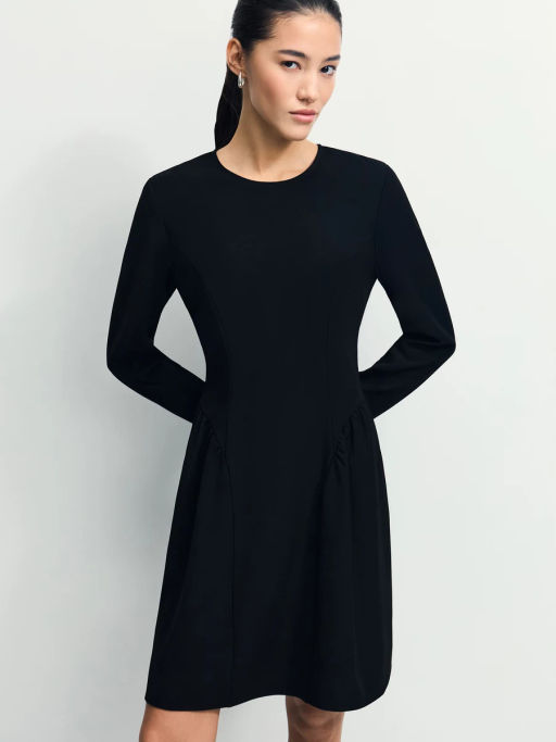 Платье мини со сборкой на бедрах / Zarina