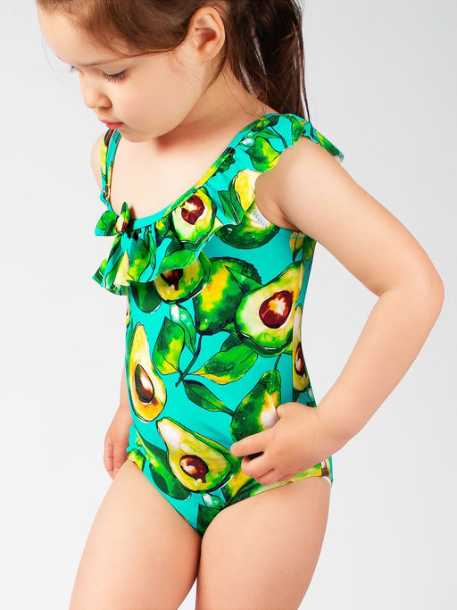 Купальник слитный для девочки MID