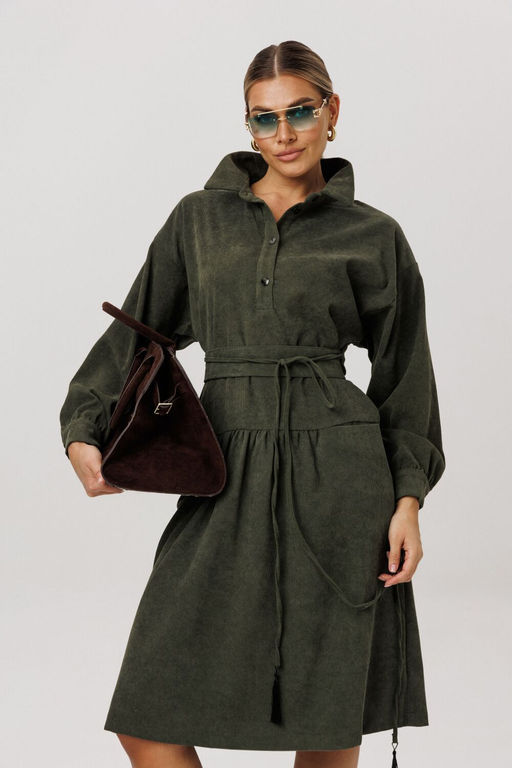 Платье ANELLI 1730 папоротник  фото 6