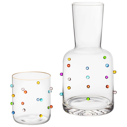 ГРАФИН С КРЫШКОЙ-СТАКАНОМ COLORS 750/290 МЛ - Lefard фото 2