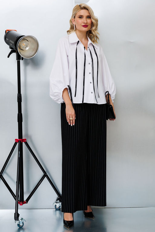 Блуза KOKOdea 4.35 белый  фото 2