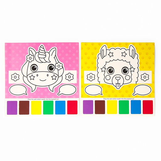 Водная раскраска Маска, 2 шт., кисточка, виды МИКС - Simaland фото 3