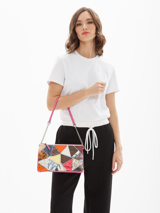 Сумка ELEGANZZA Z24A-1471L multicolor-persian rose