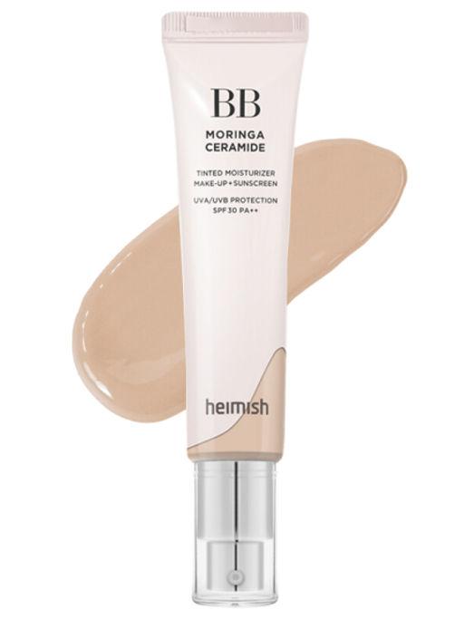 Moringa Ceramide BB Cream SPF 30 PA++ - Увлажняющий BB крем с керамидами (Fair Beige, Светлый бежевый), 30 гр - Heimish фото 2