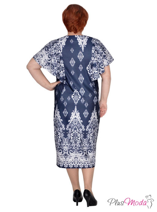 Платье Модель №194 размеры 44-76 - Plusmoda фото 3