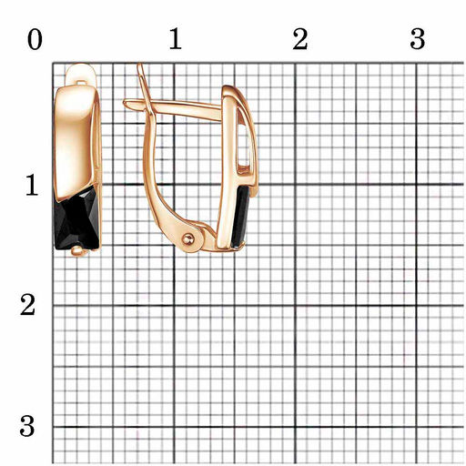 СЕРЬГИ 34815207А - Красная пресня фото 2