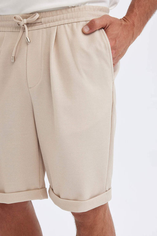 Шорты-бермуды из пике - Defacto фото 5