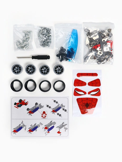 Конструктор металлический, Человек Паук, 166 деталей - Disney фото 6