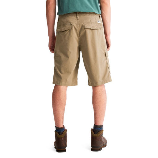 Шорты Timberland TFO Cargo Short Twill Relaxed оливковый  фото 4