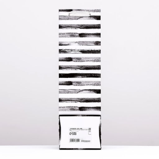 Пакет под бутылку Полосы, 12 x 40 x 10 см - Simaland фото 2