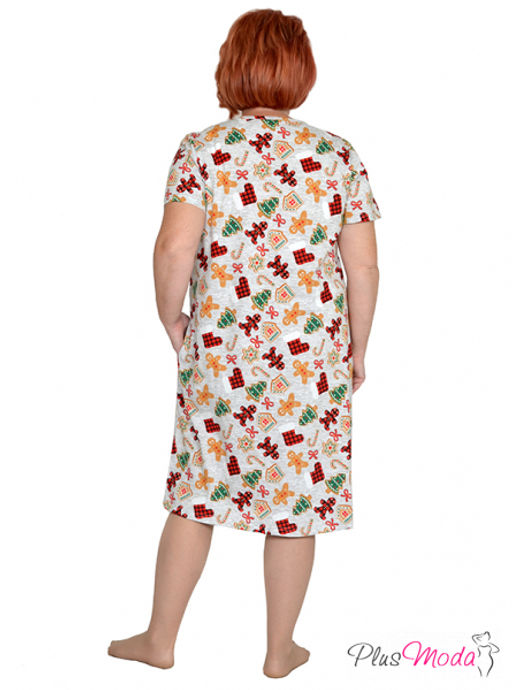 Халат Модель №1311 размеры 44-84 - Plusmoda фото 6