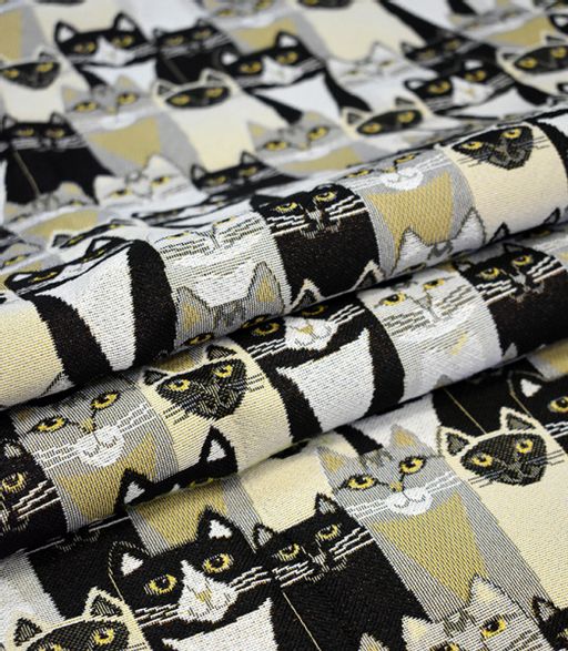 Коты 4705 - гобеленовое покрывало - Гобеленглавснаб фото 4