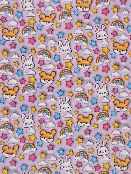 Цена за 10 шт. Бумага упаковочная глянцевая «Праздник», 70 × 100 см