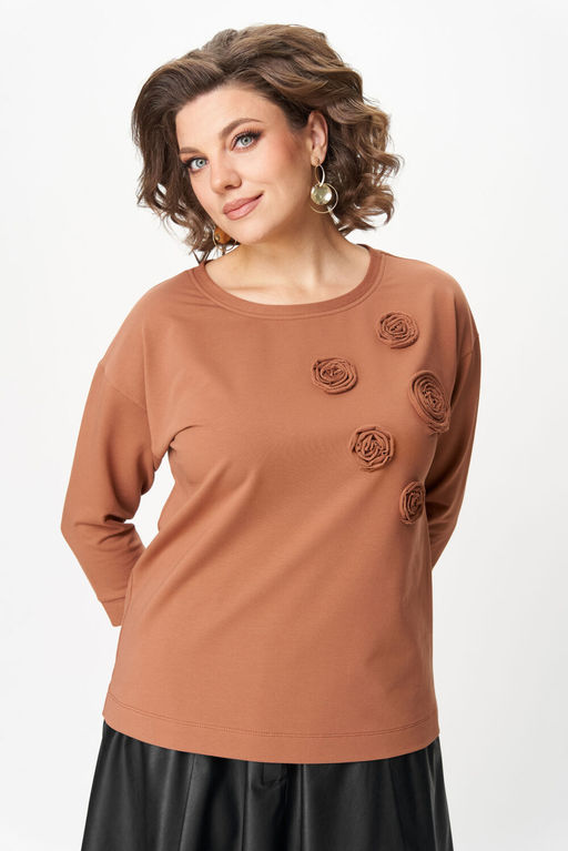 Джемпер Rumoda 2268-Р коричневый