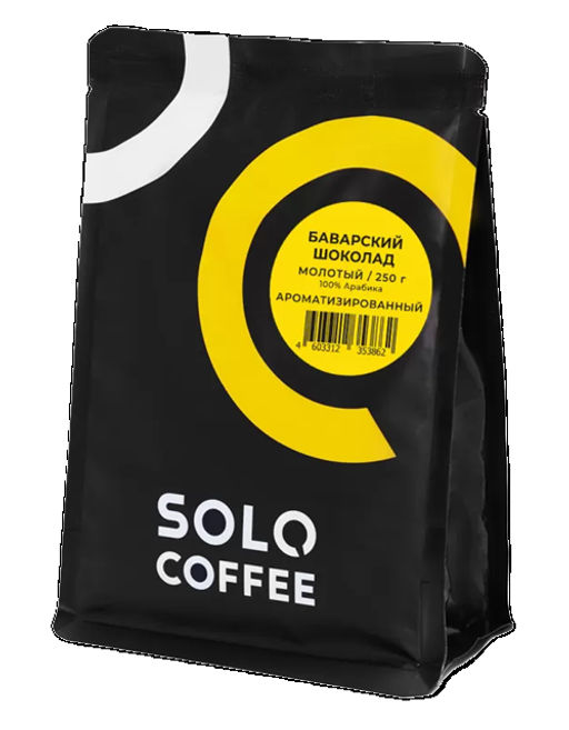 Кофе в зернах Solo Coffee Баварский шоколад (100% арабика), свежеобжаренный  фото 5