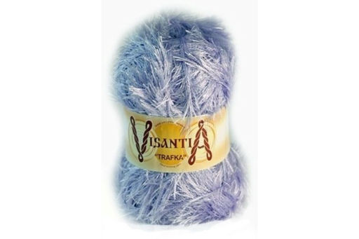 Травка однотонная (Trafka) пряжа Visantia 100%полиэстер 5х100г/150м  фото 31