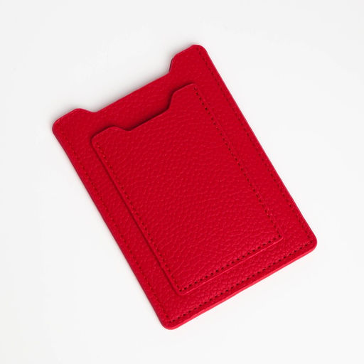 Обложка для автодокументов, красная