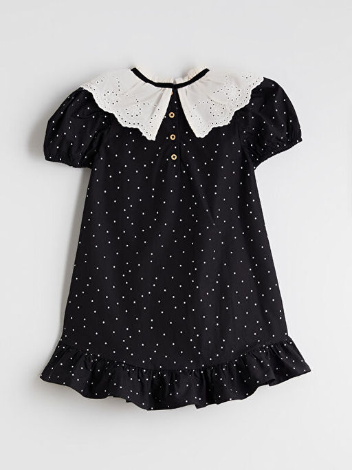 ?i?ekli K?z ?ocuk Elbise