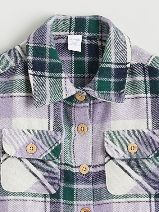 Ekose K?z ?ocuk G?mlek