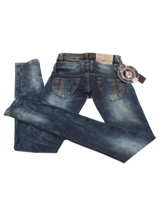 MH-013 BLUE Джинсы женские - Fashion фото 4
