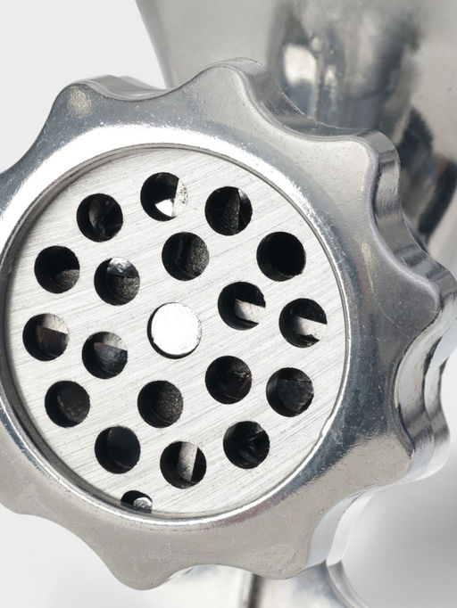 Мясорубка ручная «Советская», алюминий, 22.5×13.5 см, серебристая