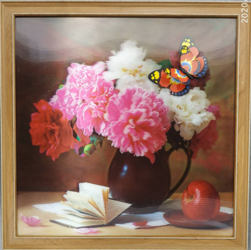 Картина 5D 40х40 157 Цветы / KS1912-3 / - Галеонтрейд фото 2