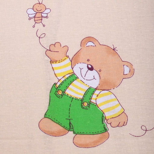 Постельное бельё BABY За медом бежевый 112х147см, 110х150см, 60х60см, бязь 120г/м, , хлопок 100% - Атра фото 3