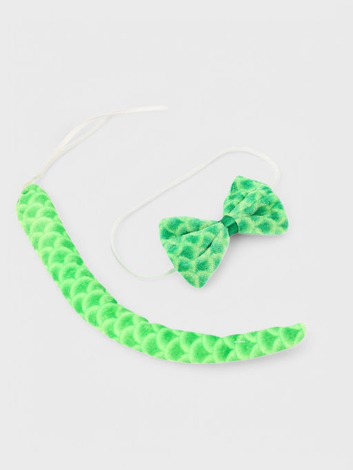 Карнавальный набор Змея, 2 предмета: бабочка, хвост, зелёный - Simaland фото 2