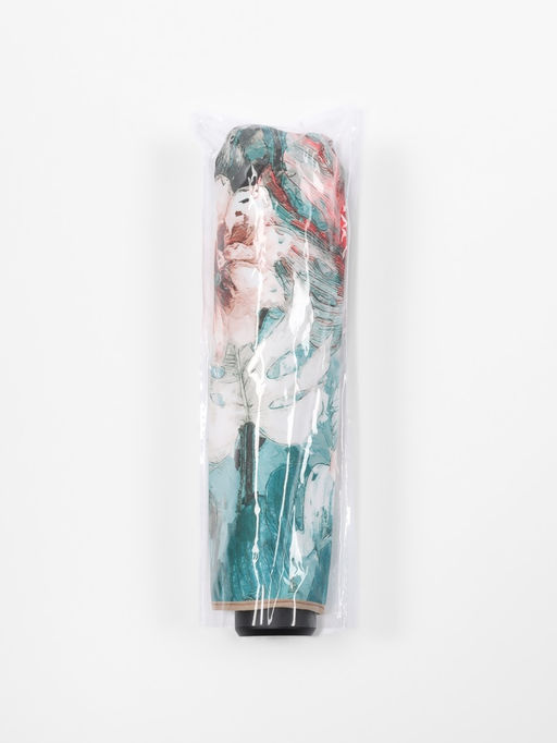 Зонт механический Фауна, эпонж, 4 сложения, 8 спиц, R=48/55 см, d=96 см, МИКС