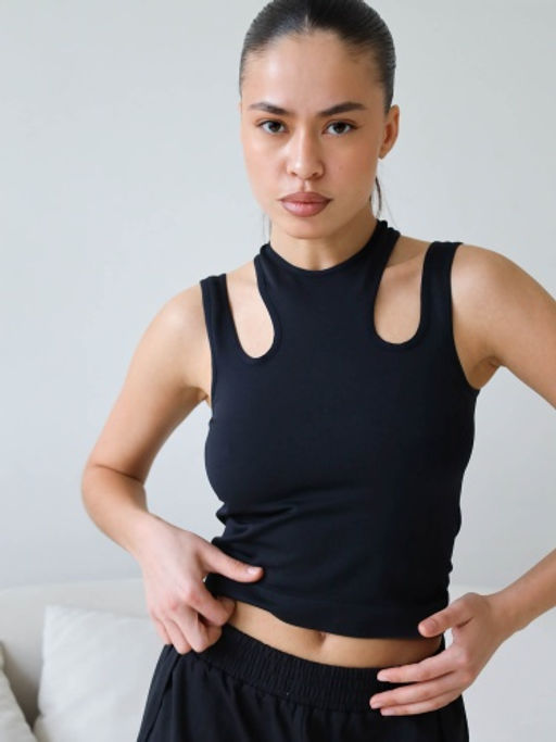 MY Майка женская TO082 CANOTTA SPALLA LARGA DOUBLE  фото 4