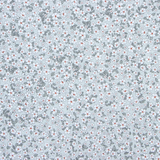 Постельное бельё Этель 2 сп Small flowers, 175х215 см, 200х220 см, 50х70 см -2 шт, поплин  фото 3