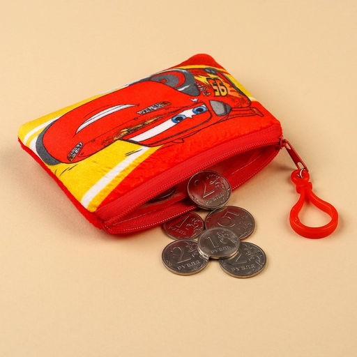 Кошелек плюшевый Молния Маккуин, Тачки - Disney фото 5