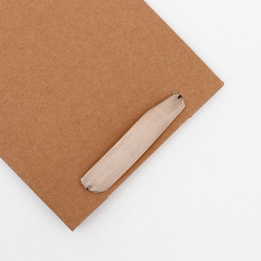 Цена за 5 шт. Пакет крафт без печати, 15×7×20 см 260 г/м²