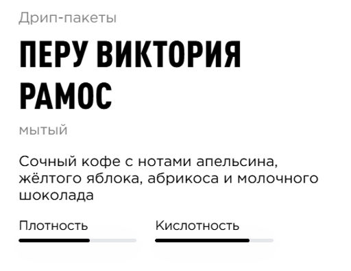 Дрип-пакеты  Перу Виктория Рамос - Tasty coffee фото 2
