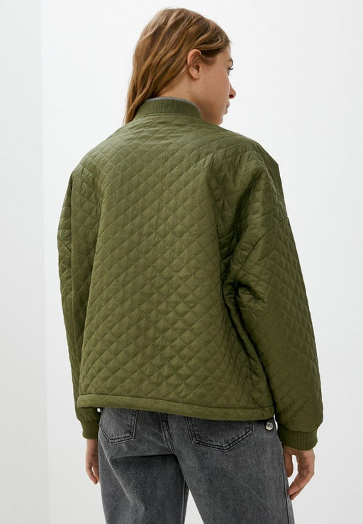 Стеганая куртка-бомбер - Incity фото 5