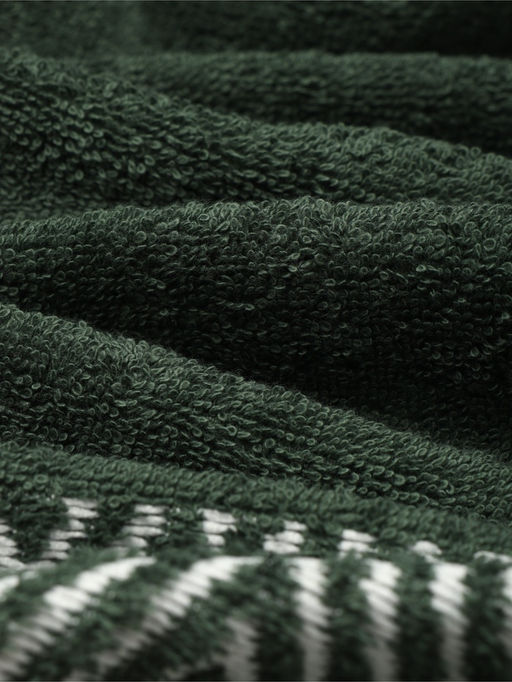 Полотенце махровое LoveLife «Танами» 50×80 см, зелёное, 100% хлопок, 430 г/м²