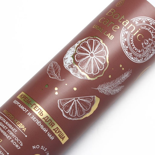 Гель для душа, 300 мл, аромат бергамот и зеленый чай, BOTANIC CARE by URAL LAB  фото 21