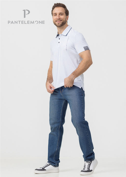 Футболка поло мужская - Pantelemone фото 2