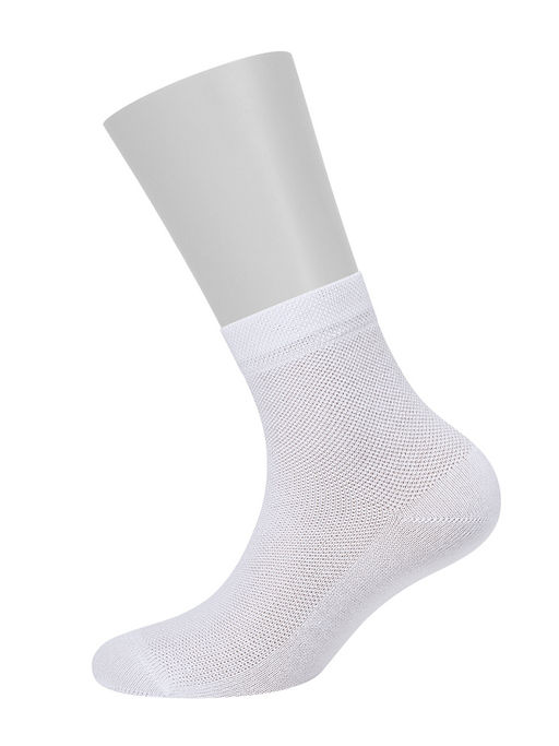 Носки OMSA kids Calzino 22A04 с переплетением сетка - bianco