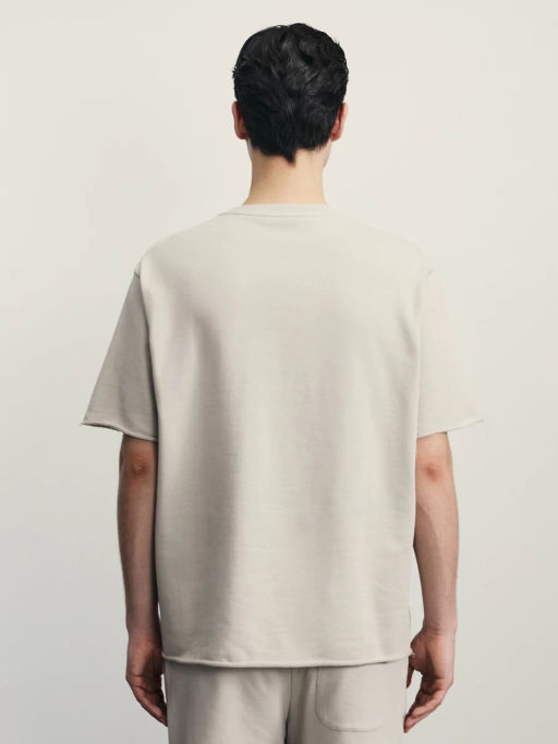 Футболка из плотного хлопка / Zarina фото 5