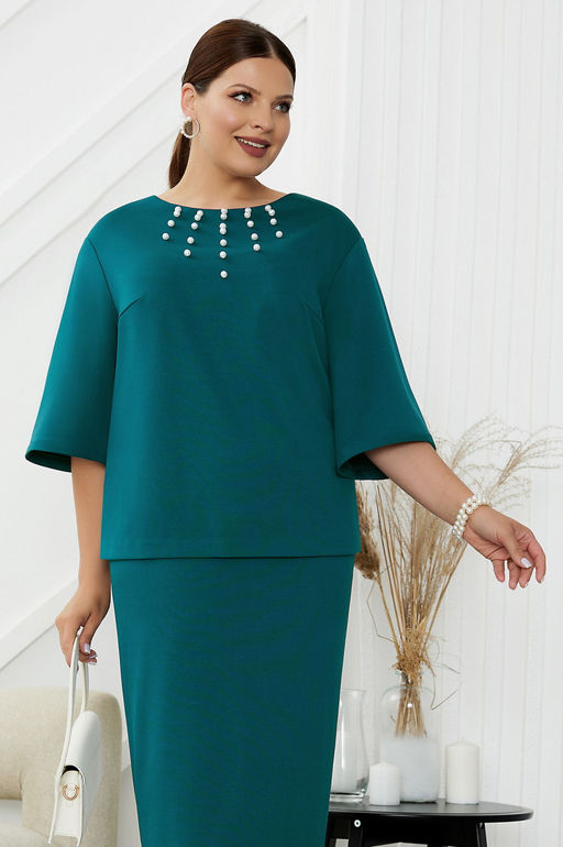 Костюм LISSANA 4825 изумрудный