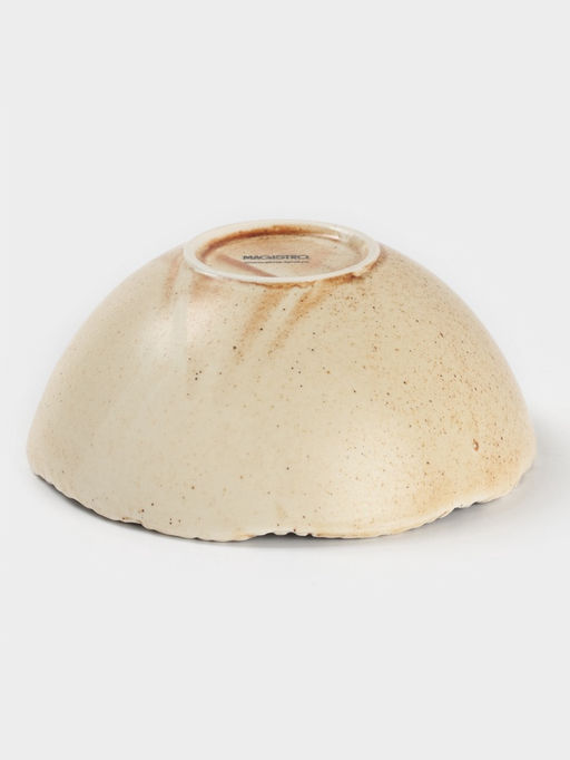 Салатник Magistro Organic brown, 600 мл, d=15.2 см, фарфор, бежевый фото 4