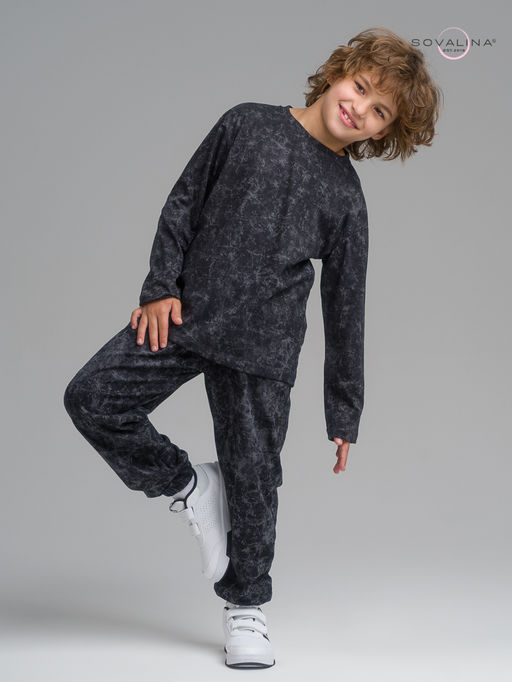 Костюм Heavy men варенка графит