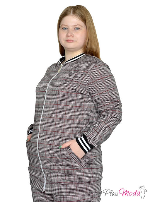 Жакет-парка Модель №1909 размеры 44-84 - Plusmoda фото 62