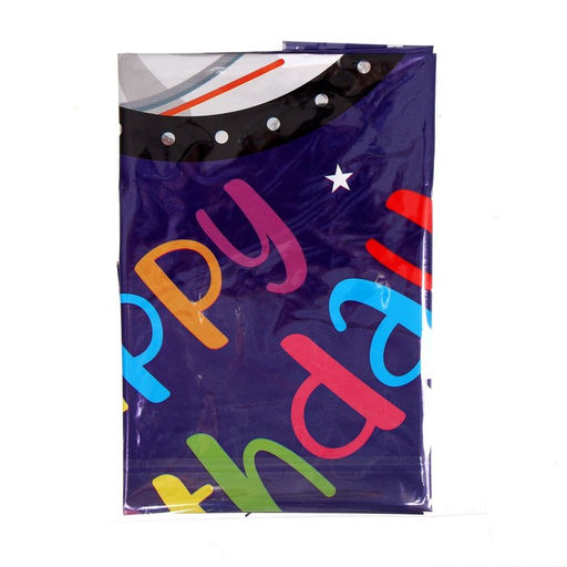 Шар фольгированный 40'' «С днём рождения! Космическая ракета», фигура, 1 шт.