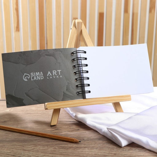 Скетчбук А6, 60 листов 190 г/м2 Серый - Artlavka фото 2