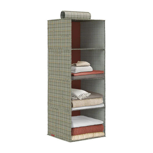 VAL LG-HS4 Кофр подвесной для хранения, 4 секции, 30*30*84 см, LONDON GREY, шт