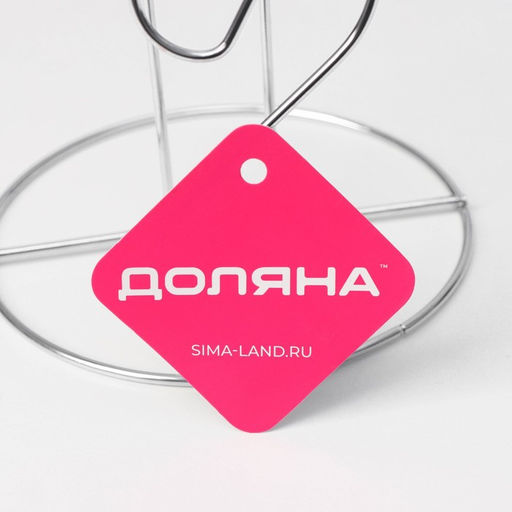 Держатель для бумажных полотенец настольный Доляна, 13.4×13, 4×28 см, хромированный