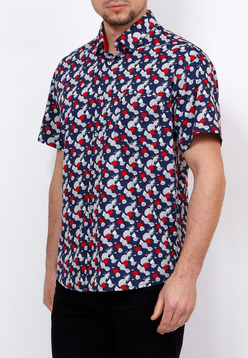 Сорочка мужская короткий рукав CASINO c213/05/12864/Z/C/1  фото 7